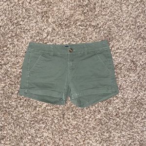 Olive American Eagle Shorts